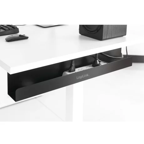 ORGANIZATOR cabluri LOGILINK, pentru gestionare cabluri, din otel, black, &quot;KAB0070&quot;