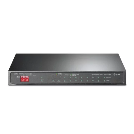 SWITCH TP-LINK 10-Port Gigabit Desktop Switch cu 8-Port PoE+, 123W total power, carcasa metal &quot;TL-SG1210MP&quot; (include timbru verde 1.5 lei)