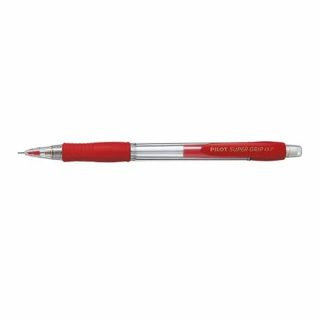 Creion mecanic Pilot Super Grip, 0.7 mm Rosu