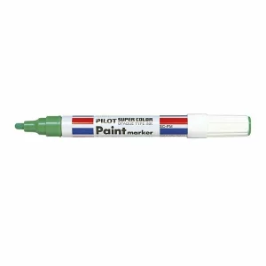 Marker permanent Pilot Paint, varf rotund, 4.5 mm Verde