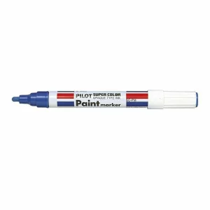 Marker permanent Pilot Paint, varf rotund, 4.5 mm Albastru