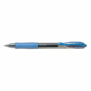 Roller cu gel Pilot G-2, 0.7mm Albastru Azur