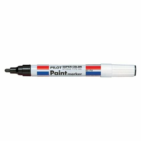 Marker permanent Pilot Paint, varf rotund, 4.5 mm Negru