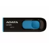 Memorie USB 3.0 ADATA 32 GB, retractabila, carcasa plastic, negru / albastru, AUV128-32G-RBE