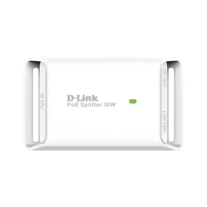 SPLITTER PoE+ D-LINK 1 port Gigabit, compatibil IEEE 802.3at, &quot;DPE-301GS&quot;(include timbru verde 1.5 lei)