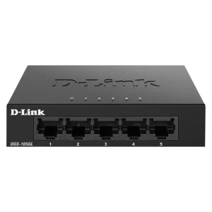 SWITCH D-LINK  5 porturi Gigabit. carcasa metalica, &quot;DGS-105GL&quot; (include timbru verde 1.5 lei)