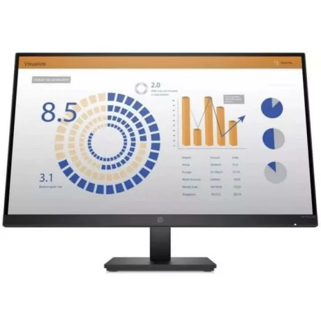 HP P27q G4 QHD Height Adjust Monitor, &quot;8MB11AA&quot;