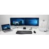 KIT wireless Kensington - ergonomic, &quot;Profit Ergo&quot;, tastatura wireless 104 taste + mouse wireless 1200dpi, palmrest, 5 butoane, rotita scroll, nagreu, &quot;K75406UK&quot;  (include TV 0.75 lei)