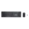 KIT tastatura si mouse wireless Kensington Profit Low-Profile negru K75230UK