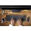 KIT tastatura si mouse wireless Kensington Profit Low-Profile negru K75230UK