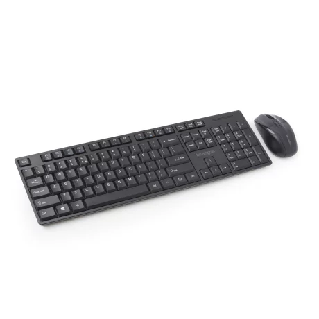 KIT tastatura si mouse wireless Kensington Profit Low-Profile negru K75230UK