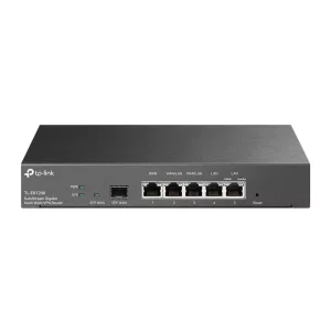 ROUTER TP-LINK wired Gigabit, 1 WAN + 2 LAN + 2 WAN/LAN + 1 Gigabit SFP, &quot;ER7206&quot; (include timbru verde 1.5 lei)