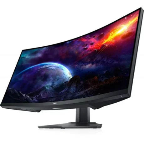 Monitor LED Dell Gaming S3422DWG, 34&quot; WQHD 3440x1440 144Hz VA AG 21:9 Curved 99% sRGB, 400cd/m2, 1ms2xHDMI, 1xDP, USB HubAudio Jack, &quot;S3422DWG-05&quot;