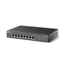 SWITCH TP-LINK  8 porturi 2.5 Gigabit. carcasa metalica &quot;TL-SG108-M2&quot; (include timbru verde 1.5 lei)