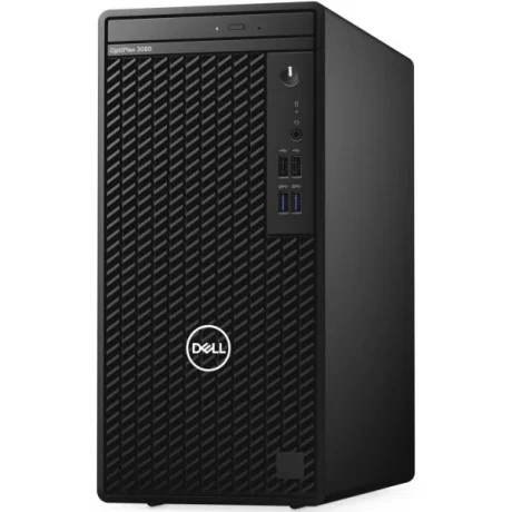 DELL OptiPlex 3080 MT,Intel Core i5-10505(6-Core/12MB/3.2GHz to 4.6GHz),8GB(1x8)DDR4,512GB(M.2)PCIe NVMe SSD,DVD+/-,Intel Integrated Graphics, &quot;N212O3080MT_UBU-05&quot;