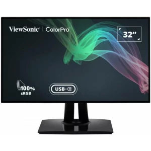 MONITOR LCD 32&quot; IPS 4K/BLACK VP3268A-4K VIEWSONIC, &quot;VP3268A-4K&quot;