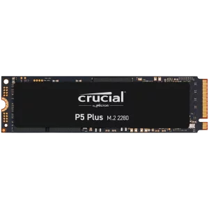 SSD Crucial 1TB P5 Plus M.2 NVMe, PCIe Gen4 Micron 3D NAND, CT1000P5PSSD8