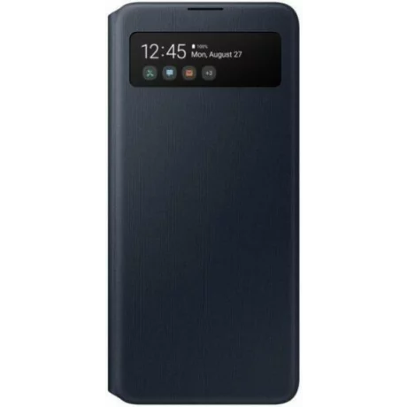 Husa pt Galaxy A51 (2020) S View Wallet Cover Black EF-EA515PBEGEU, &quot;EF-EA515PBEGEU&quot;