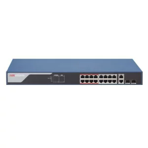 SWITCH 16PORTURI POE SMARTMANAGED, &quot;DS-3E1318P-SI&quot; (include TV 1.5 lei)