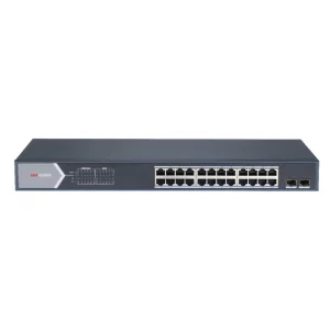 SWITCH 24PORTURI GIGABIT 2XGIGABIT 370W, &quot;DS-3E1526P-SI&quot; (include TV 1.5 lei)