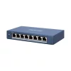 SWITCH 8PORTURI GIGABIT SMARTMANAGED, &quot;DS-3E1508-EI&quot; (include TV 1.5 lei)