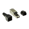 MUFA RJ-45 LOGILINK pt. cablu FTP, SFTP, Cat6a, RJ-45 (T),  ecranat MP0044