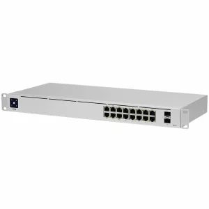 USW-16-PoE 16 RJ45 ports with 2 SFP ports, &quot;USW-16-POE-EU&quot; (include TV 0.75 lei)