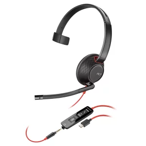 CASTI PLNTR BLACKWIRE C5210, USB-A,WW, &quot;207577-201&quot; (include TV 0.75 lei)