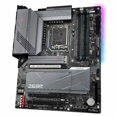 GIGABYTE Mainboard Desktop Z690 GAMING X DDR4 (LGA1700, Intel 12th Gen, 4x DDR4, HDMI, DP, Realtek ALC1220-VB, 2.5GLAN, ATX, &quot;Z690 GAMING X DDR4&quot;