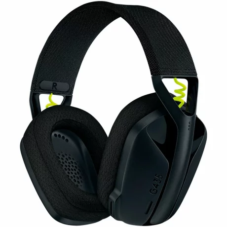 LOGITECH G435 LIGHTSPEED Wireless Gaming Headset - BLACK - 2.4GHZ - EMEA - 914, &quot;981-001050&quot; (include TV 0.75 lei)