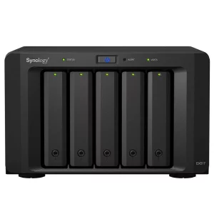 Desktop Expansion Unit 5 Bay DiskStation DX517 compatible with DiskStation Tower NAS, &quot;DX517&quot; (include TV 3 lei)