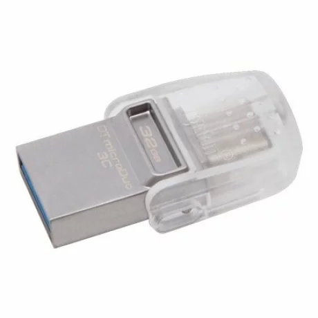 MEMORIE USB 3.0, Type-C KINGSTON  32 GB, profil mic, OTG, DTDUO3C/32GB