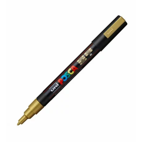Marker Uni Posca 0.9-1.3Mm PC-3M Auriu