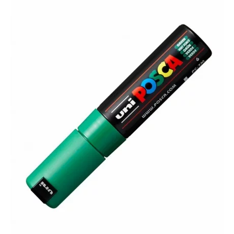 Marker Uni Posca 4.5-5.5Mm PC-7M Verde