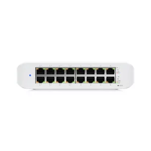 SWITCH. PoE Ubiquiti UniFi Desktop 16Port Gigabit Switch with PoE &quot;USW-LITE-16-POE-EU&quot; (include TV 1.75lei)