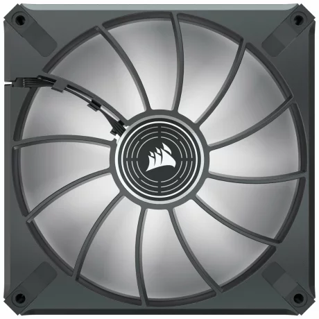 VENTILATOR Corsair, pt carcasa PC, 140 mm, 1600 rpm, LED alb, 1 ventilator, &quot;CO-9050124-WW&quot;