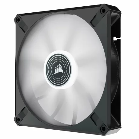 VENTILATOR Corsair, pt carcasa PC, 140 mm, 1600 rpm, LED alb, 1 ventilator, &quot;CO-9050124-WW&quot;