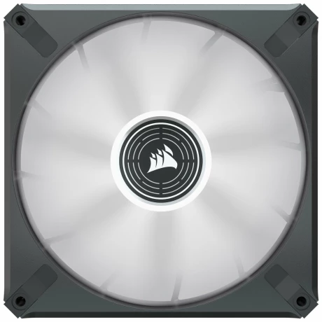 VENTILATOR Corsair, pt carcasa PC, 140 mm, 1600 rpm, LED alb, 1 ventilator, &quot;CO-9050124-WW&quot;