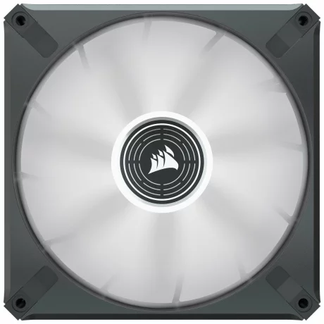 VENTILATOR Corsair, pt carcasa PC, 140 mm, 1600 rpm, LED alb, 1 ventilator, &quot;CO-9050124-WW&quot;