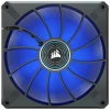 VENTILATOR Corsair, pt carcasa PC, 140 mm, 1600 rpm, LED albastru, 1 ventilator, &quot;CO-9050125-WW&quot;