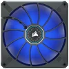 VENTILATOR Corsair, pt carcasa PC, 140 mm, 1600 rpm, LED albastru, 1 ventilator, &quot;CO-9050125-WW&quot;