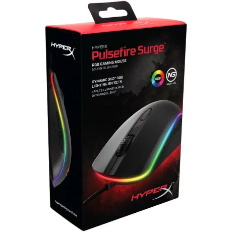 MOUSE HP HYPERX PULSEFIRE SURGE BLACK, &quot;4P5Q1AA (include TV 0.18lei)