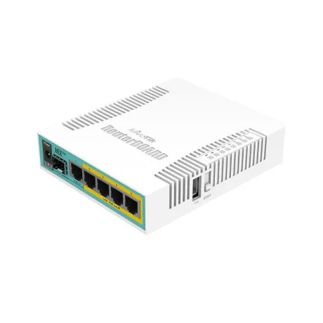 ROUTER Mikrotik NET ROUTER 10/100/1000M 5PORT/HEX POE RB960PGS, &quot;RB960PGS&quot; (include TV 1.75lei)