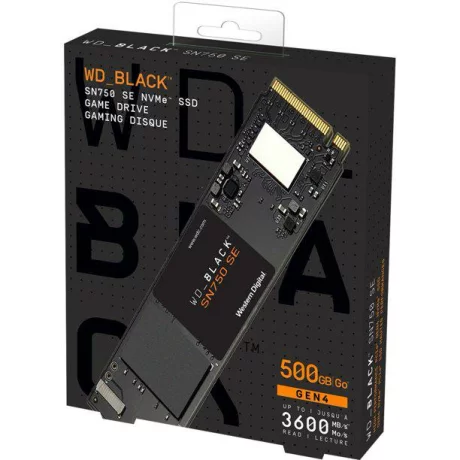 SSD WD SSD 500GB BLACK NVME WDS500G1B0E, &quot;WDS500G1B0E&quot;