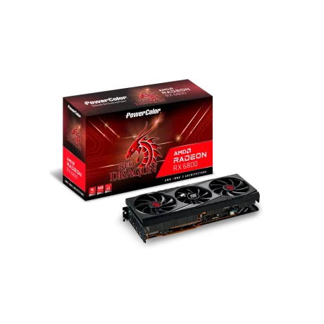 PW Red Dragon AMD Radeon RX 6800 16G, &quot;RX6800 16G-3DRO&quot;