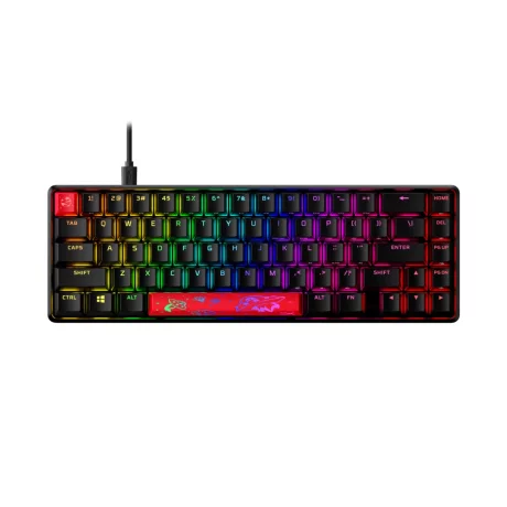 HP HYPERX ALLOY 65 RED KEYBOARD RGB, &quot;4P5D6AA#ABA&quot; (include TV 0.8 lei)