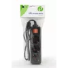 PRELUNGITOR GEMBIRD, Schuko x 3, conectare prin IEC C13 (T), cablu 0.6 m, 16 A, negru, &quot;EG-PSU3-01&quot; (include TV 0.8lei)