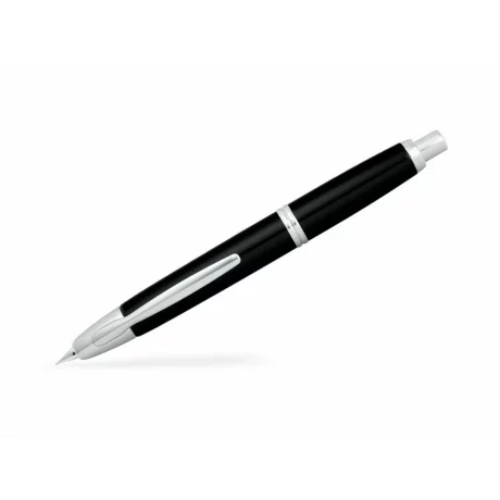 Stilou Pilot Capless Rhodium negru mat, varf mediu PFC-1800RRR-MBM