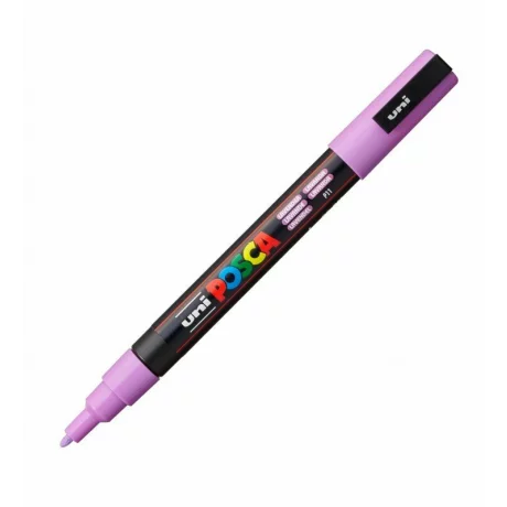 Marker Uni Posca 0.9-1.3Mm PC-3M Mov Lavanda Uk