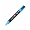 Marker Uni Posca 1.8-2.5Mm PC-5M Albastru Deschis